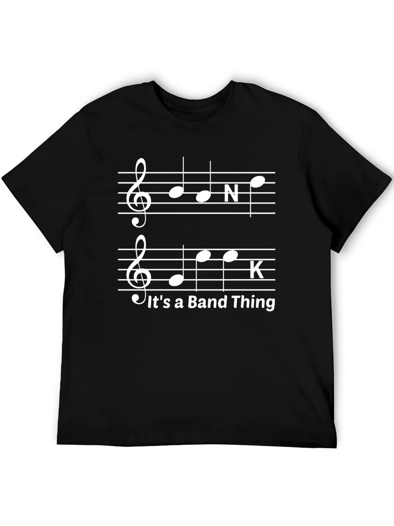 Musical Note Band Thing T-Shirt