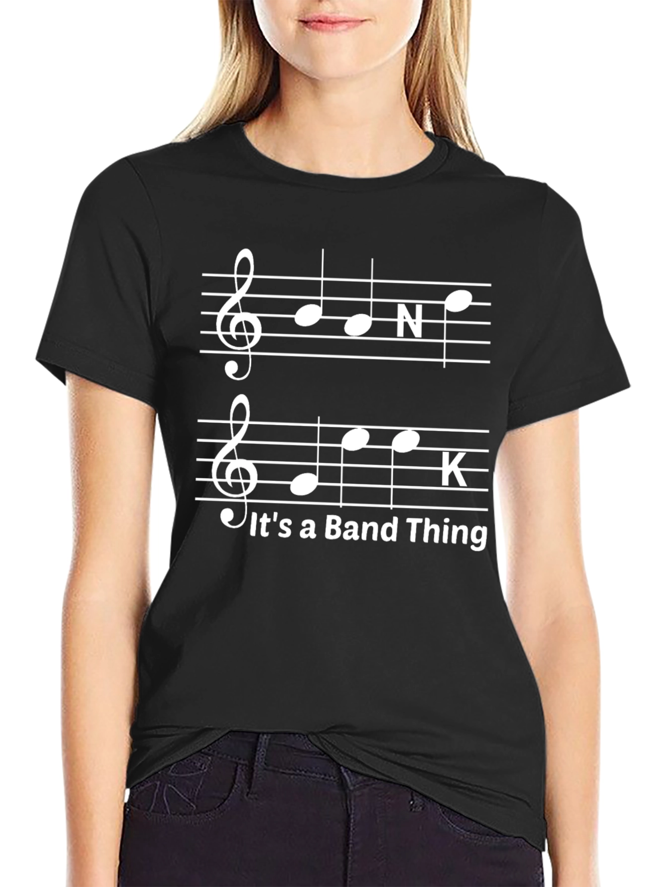 Musical Note Band Thing T-Shirt