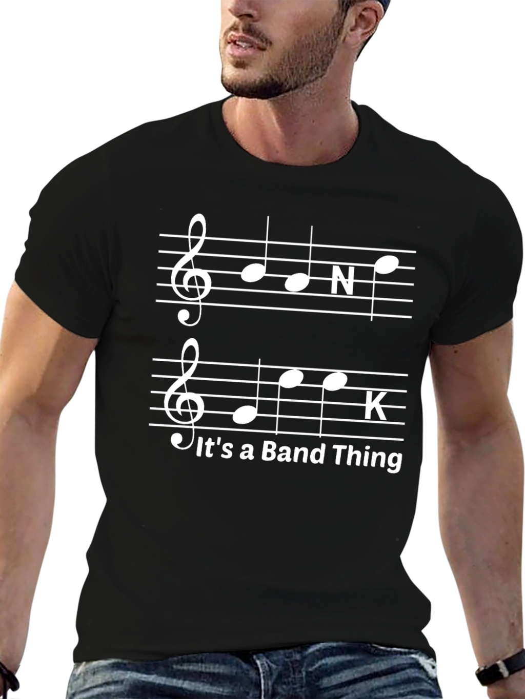 Musical Note Band Thing T-Shirt