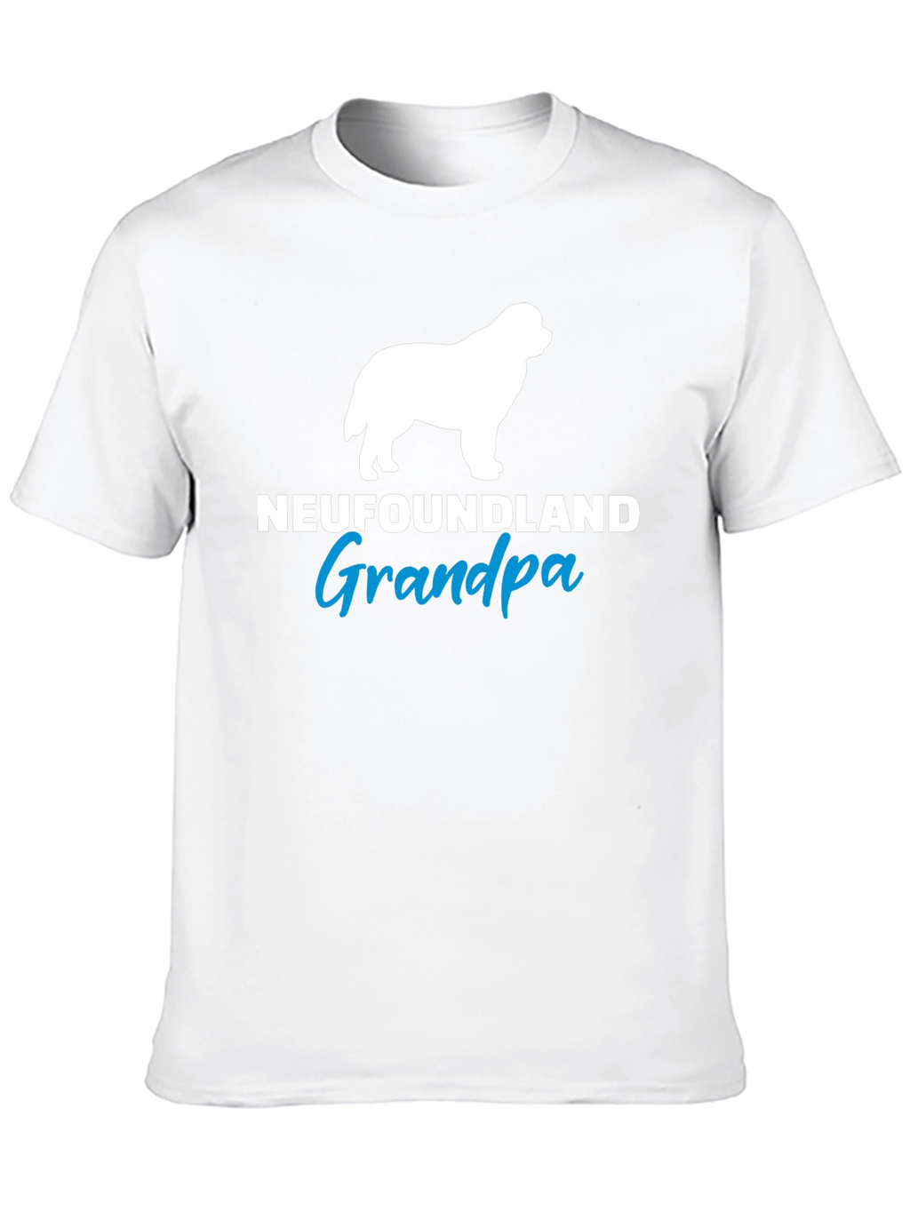 Newfoundland Grandpa Dog Lover T-Shirt