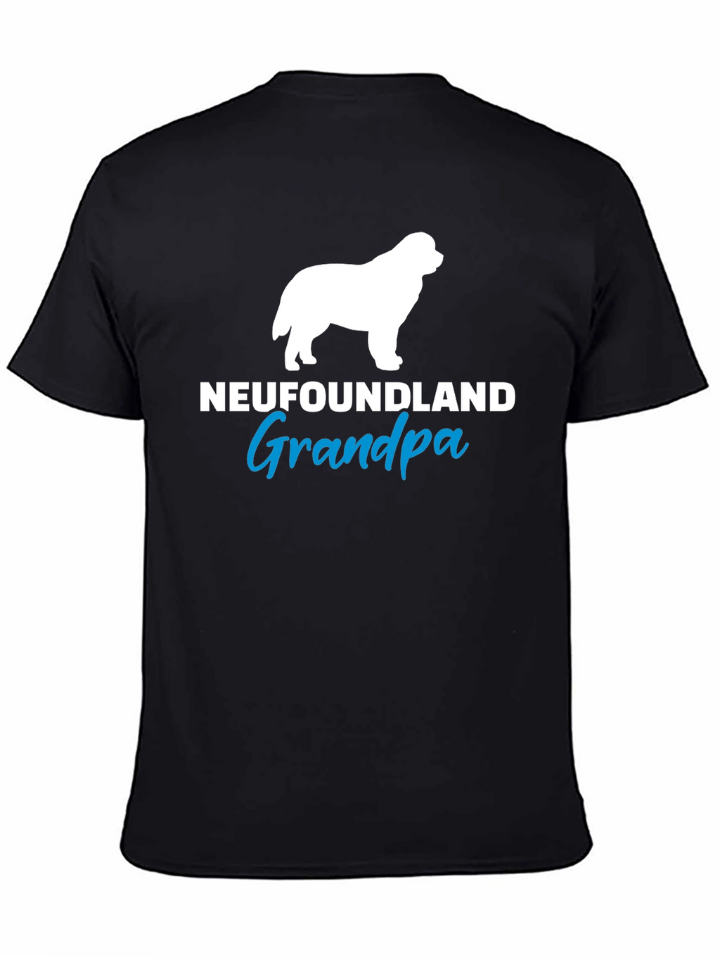 Newfoundland Grandpa Dog Lover T-Shirt