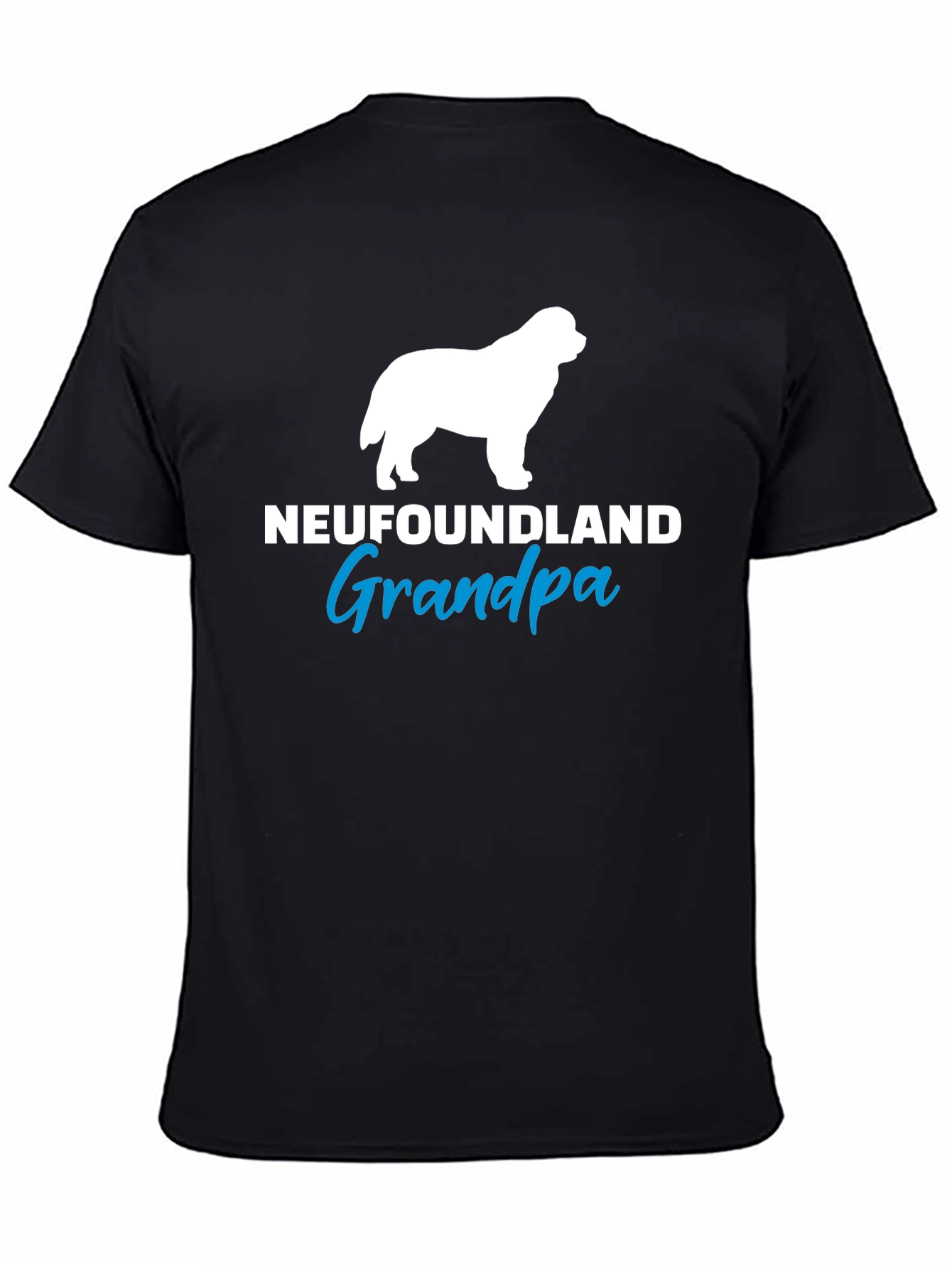 Newfoundland Grandpa Dog Lover T-Shirt