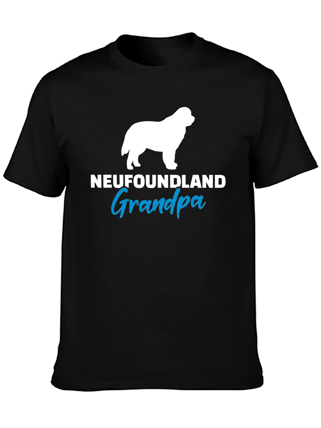 Newfoundland Grandpa Dog Lover T-Shirt