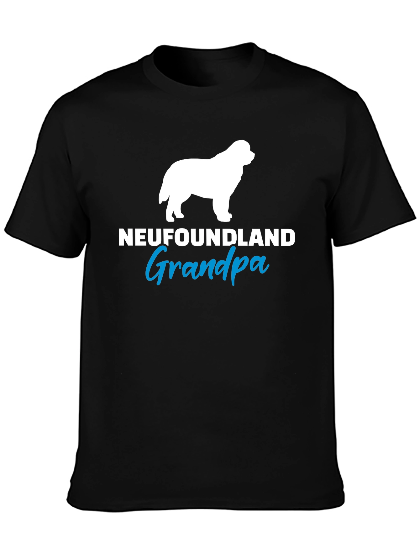 Newfoundland Grandpa Dog Lover T-Shirt