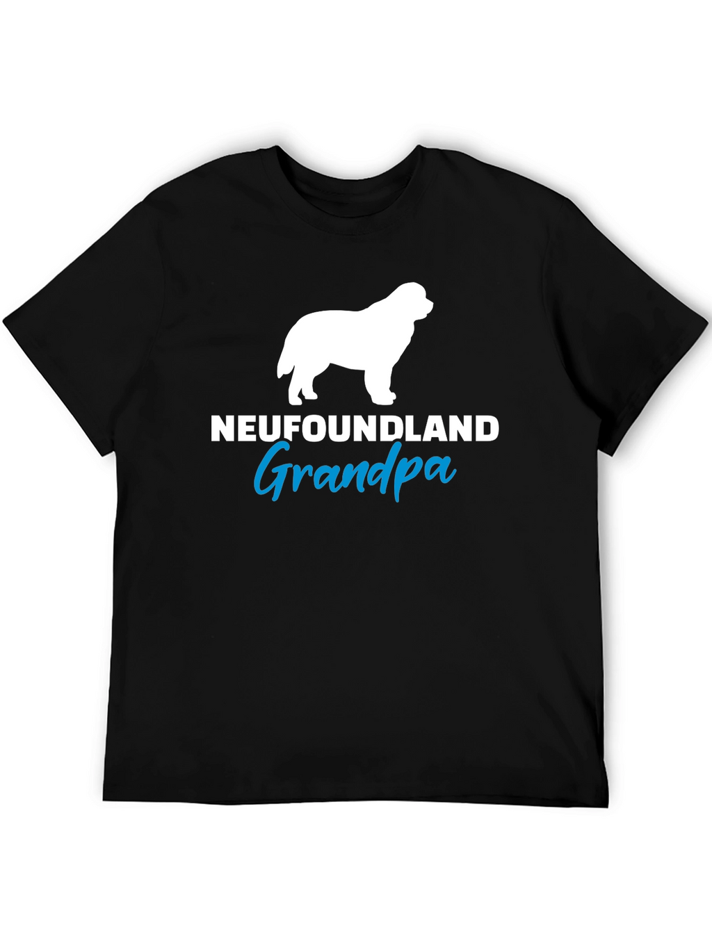 Newfoundland Grandpa Dog Lover T-Shirt