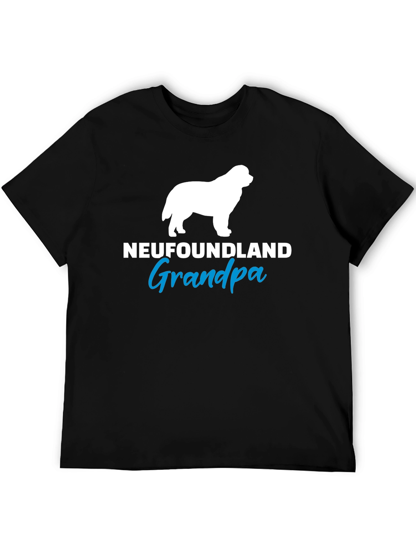 Newfoundland Grandpa Dog Lover T-Shirt