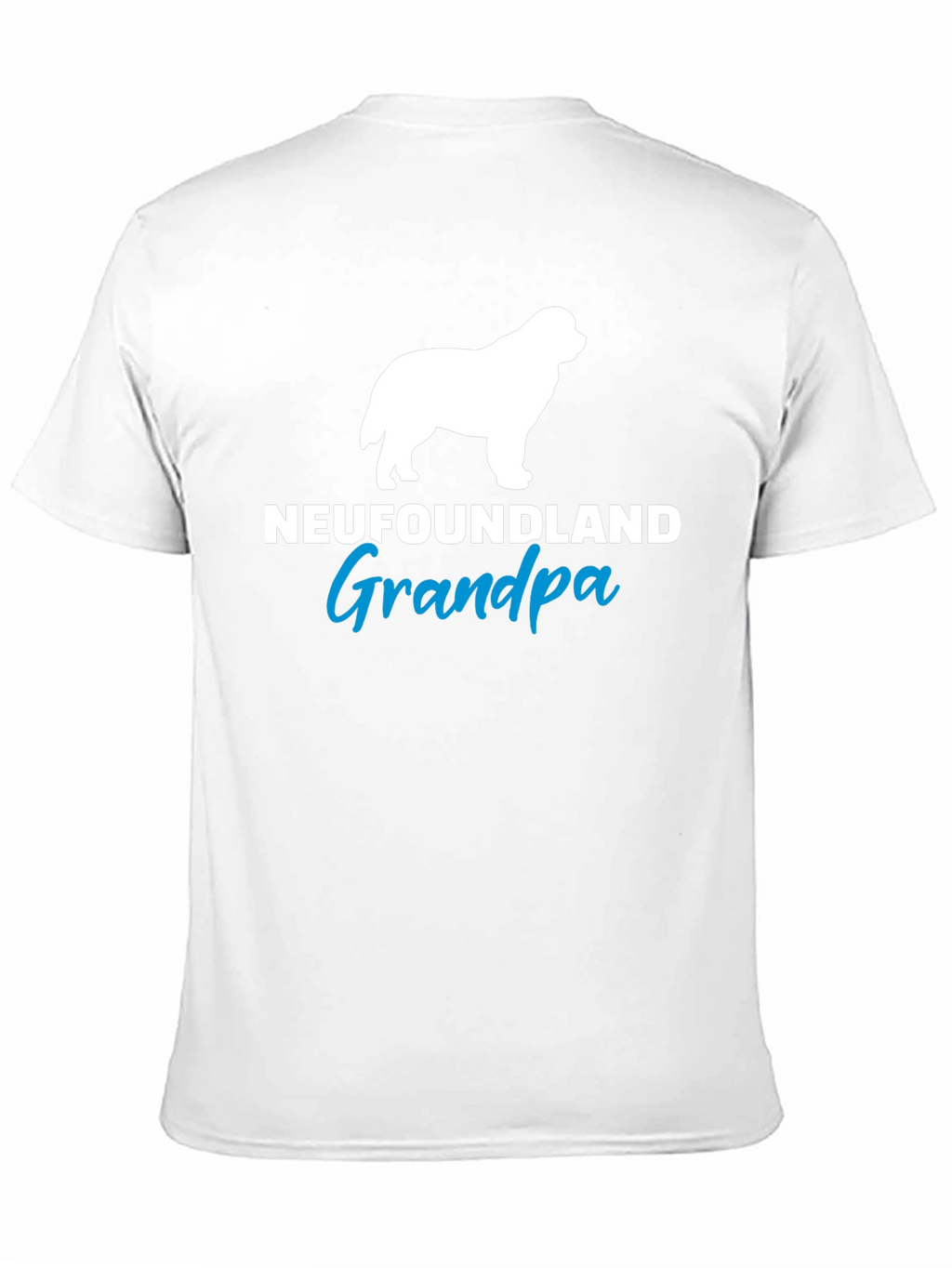 Newfoundland Grandpa Dog Lover T-Shirt