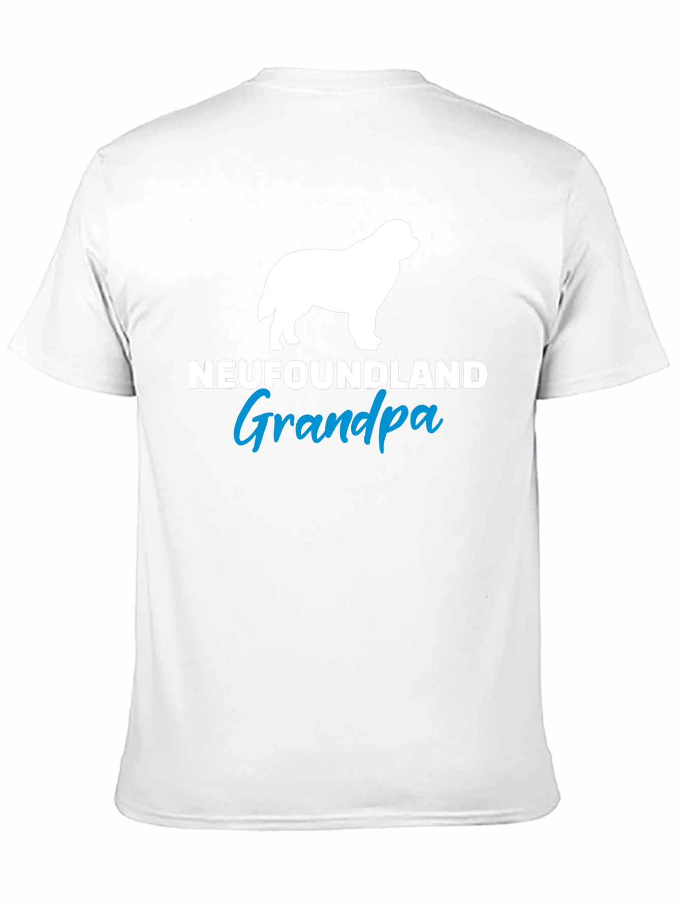 Newfoundland Grandpa Dog Lover T-Shirt