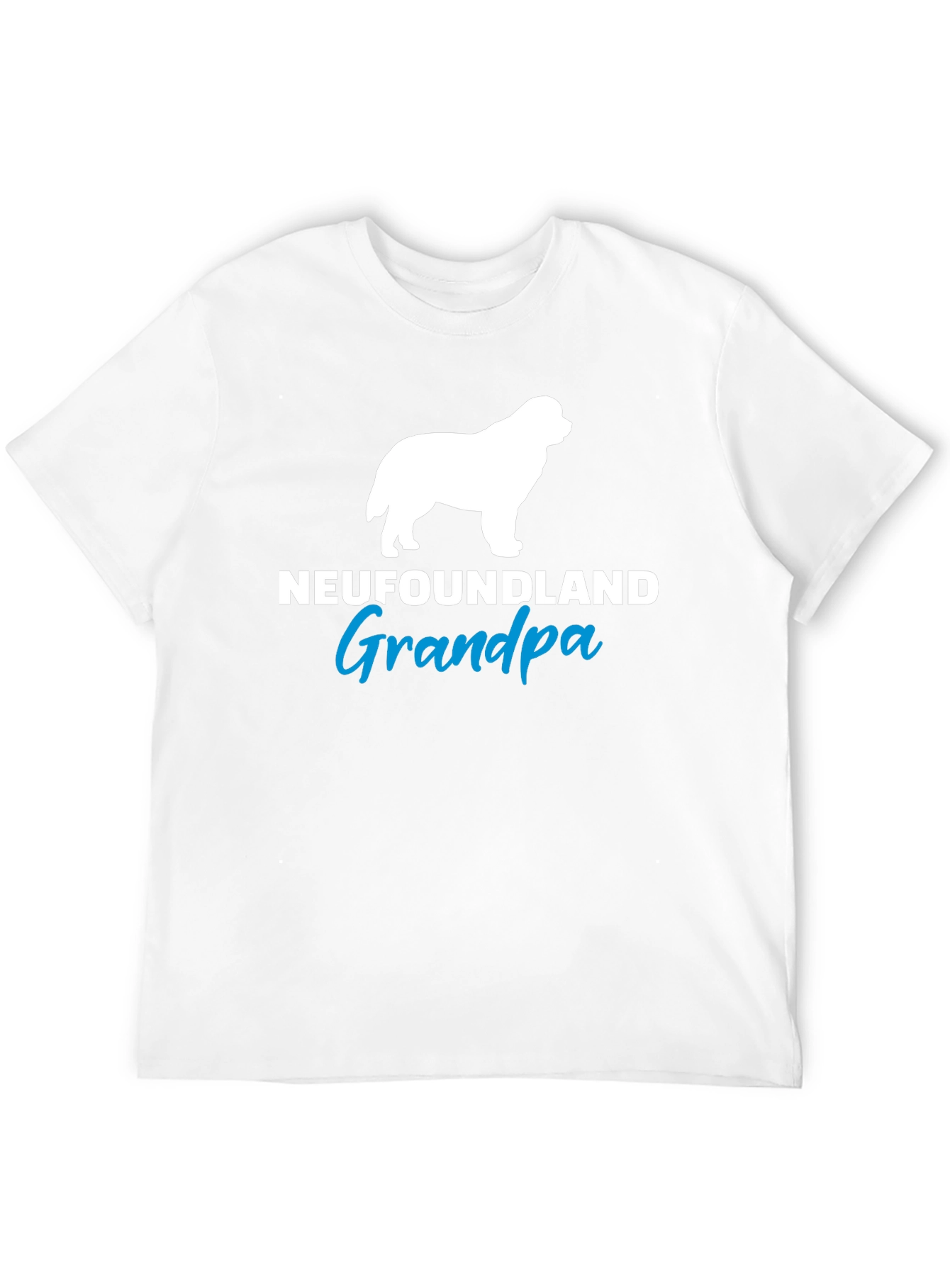 Newfoundland Grandpa Dog Lover T-Shirt