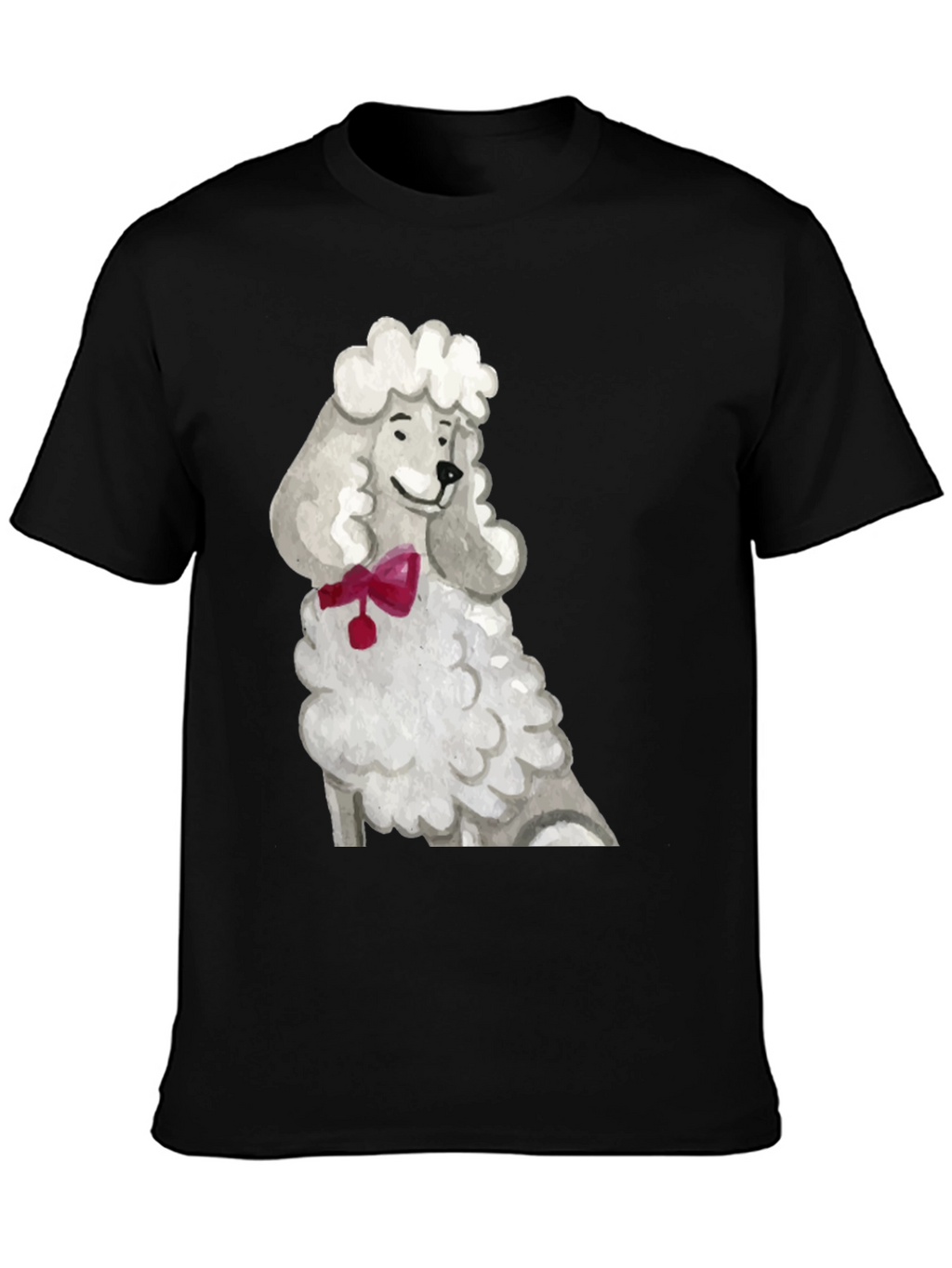 Poodle Art T-Shirt - Unique Dog Lover Tee