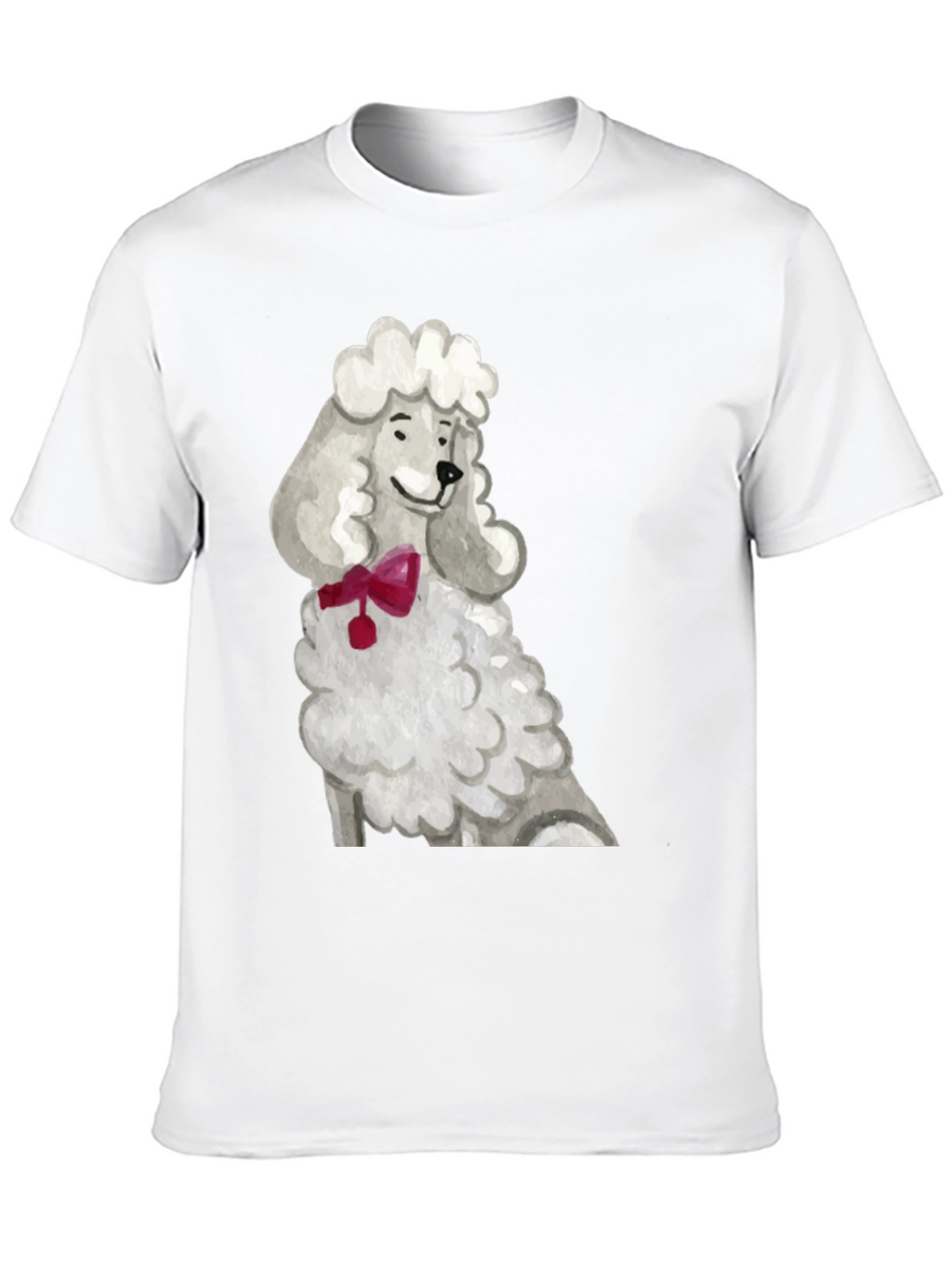 Poodle Art T-Shirt - Unique Dog Lover Tee