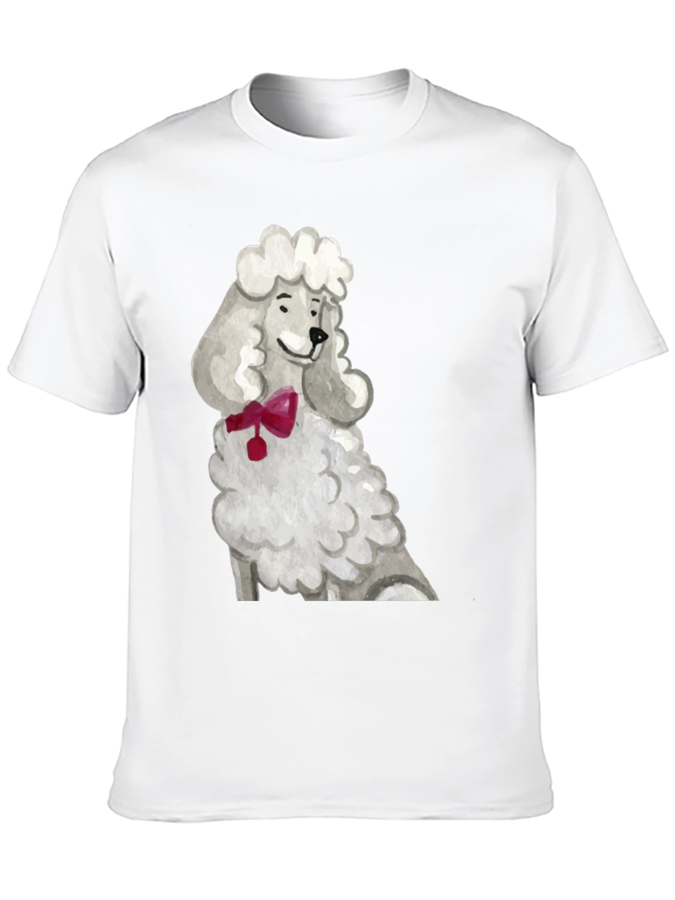 Poodle Art T-Shirt - Unique Dog Lover Tee
