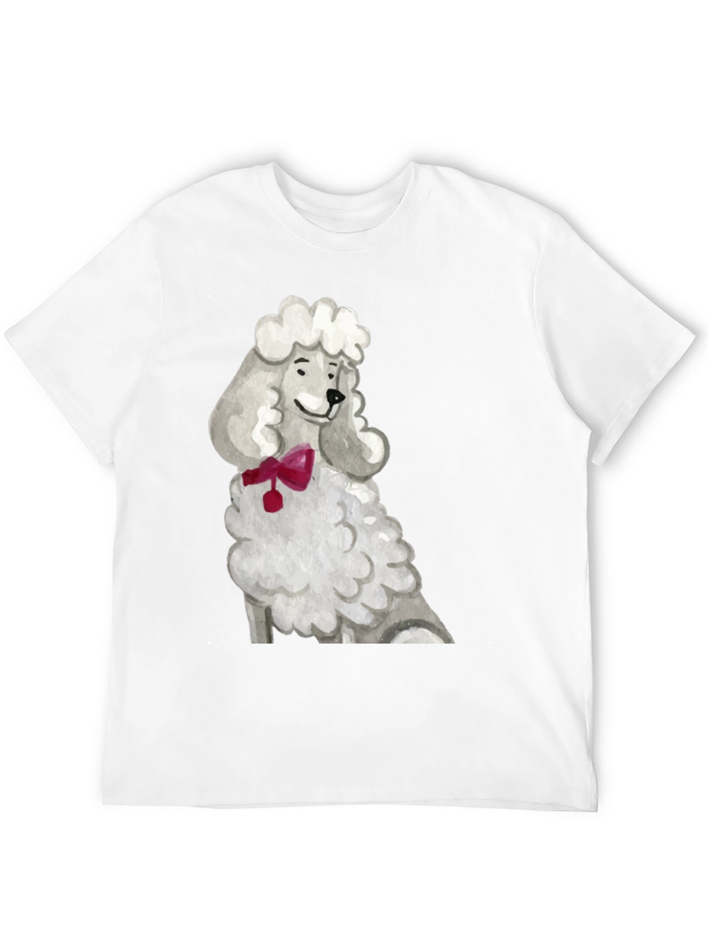 Poodle Art T-Shirt - Unique Dog Lover Tee