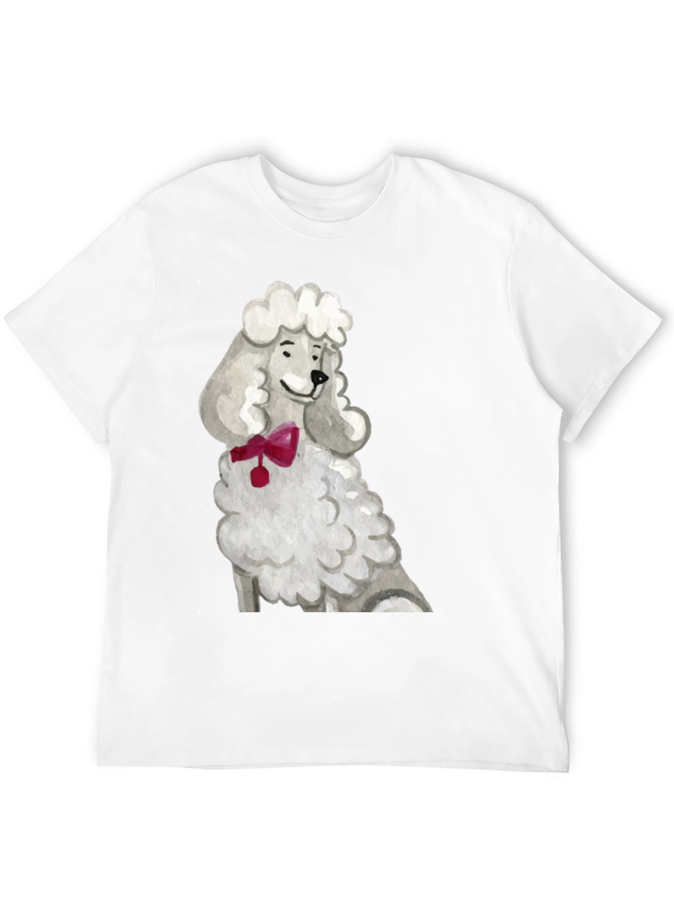 Poodle Art T-Shirt - Unique Dog Lover Tee