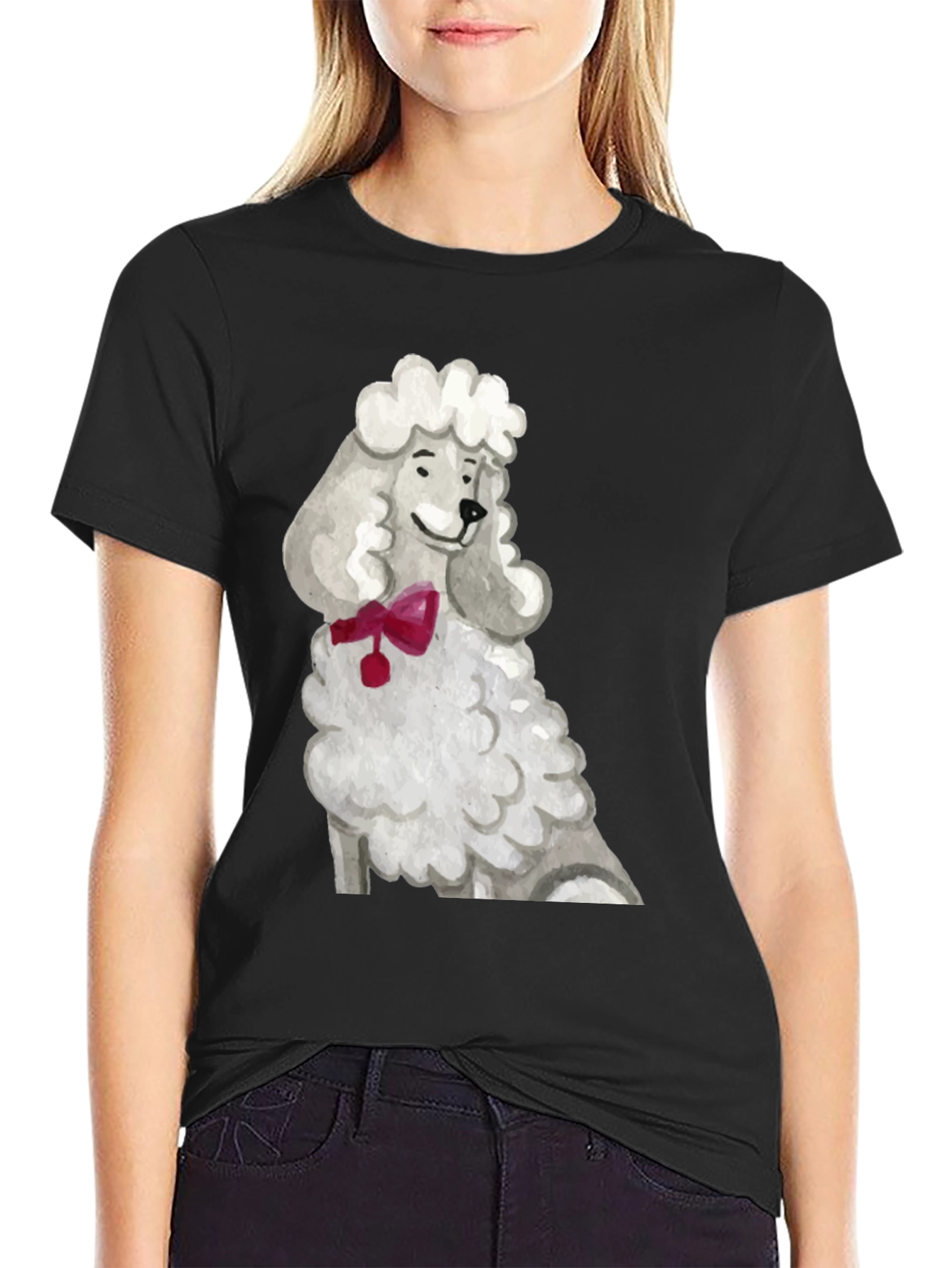 Poodle Art T-Shirt - Unique Dog Lover Tee