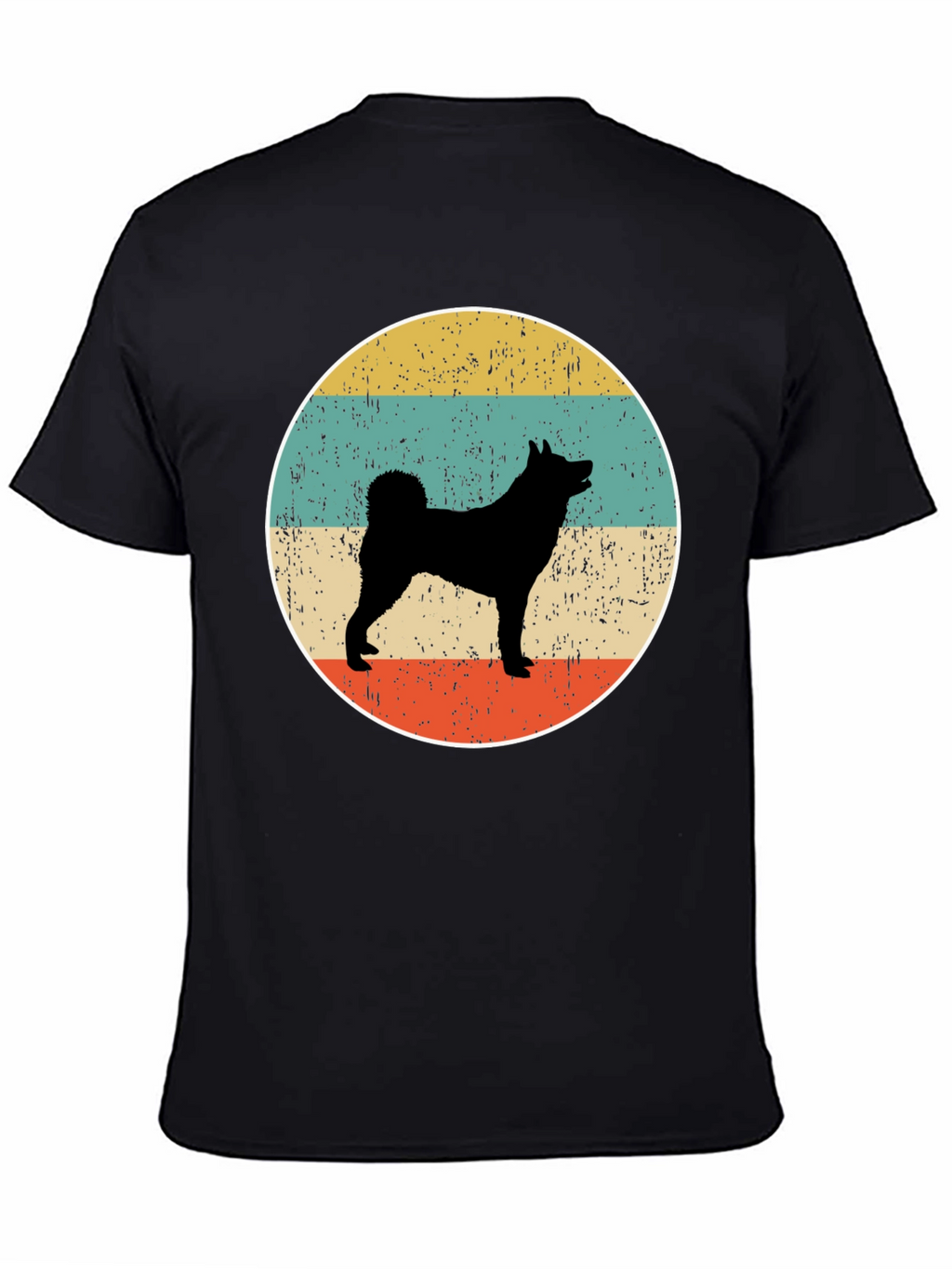 Retro Dog Silhouette T-Shirt