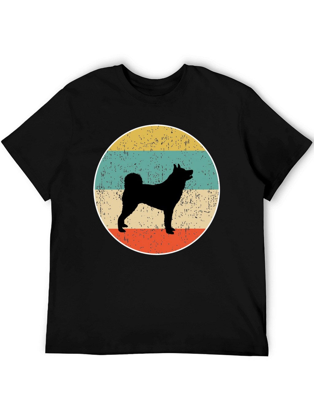 Retro Dog Silhouette T-Shirt