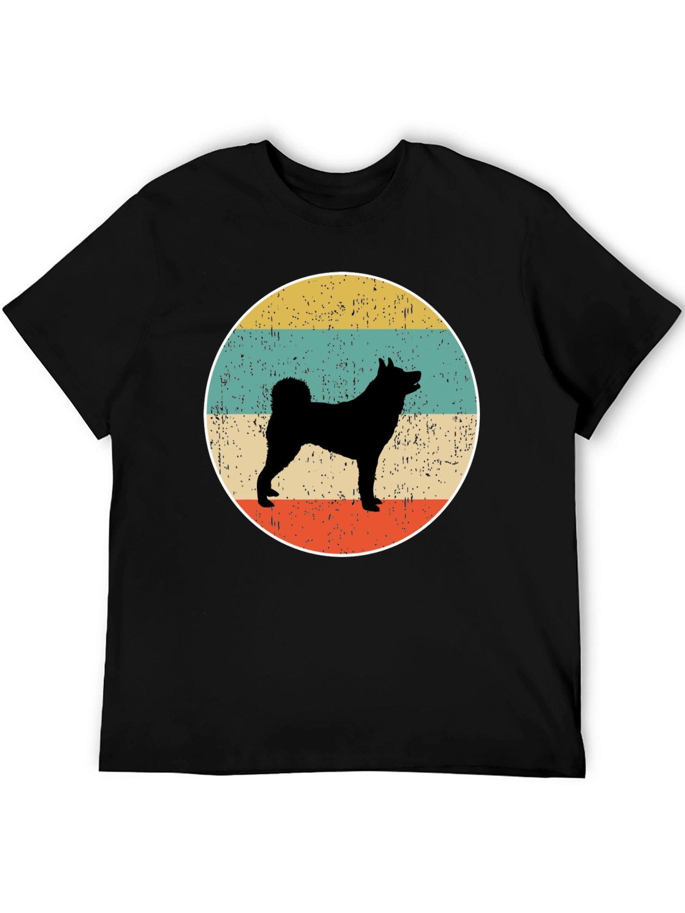 Retro Dog Silhouette T-Shirt