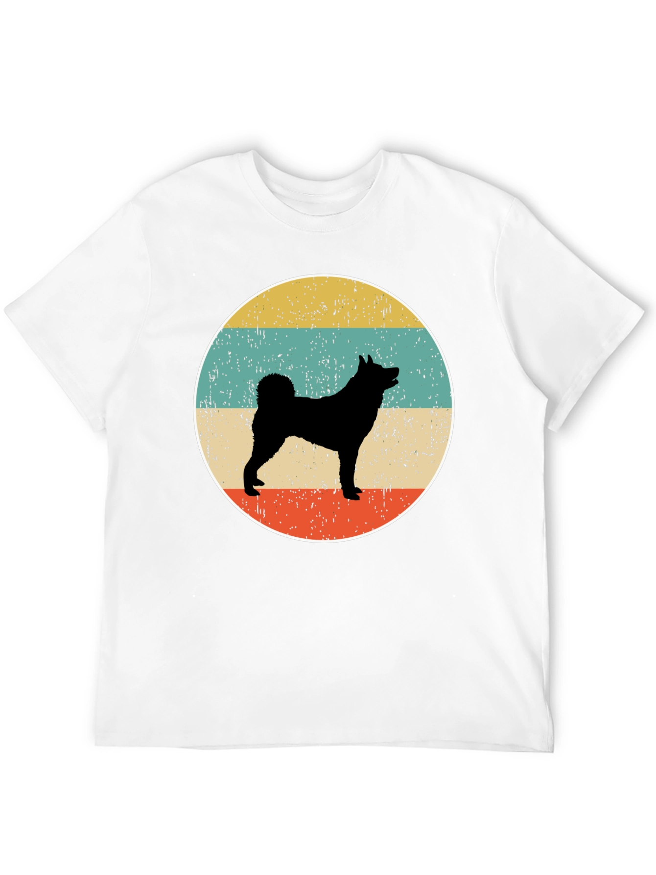 Retro Dog Silhouette T-Shirt