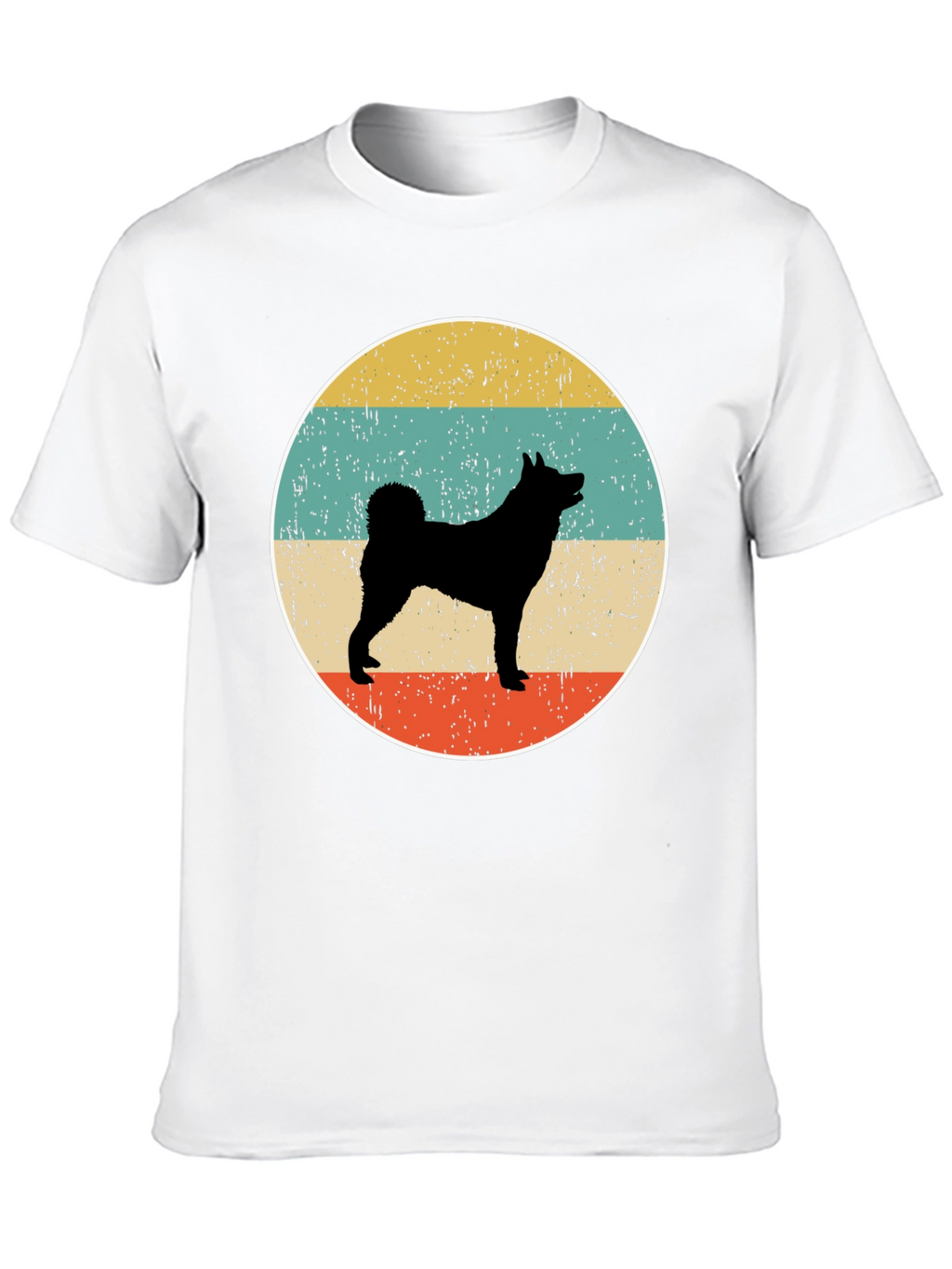 Retro Dog Silhouette T-Shirt