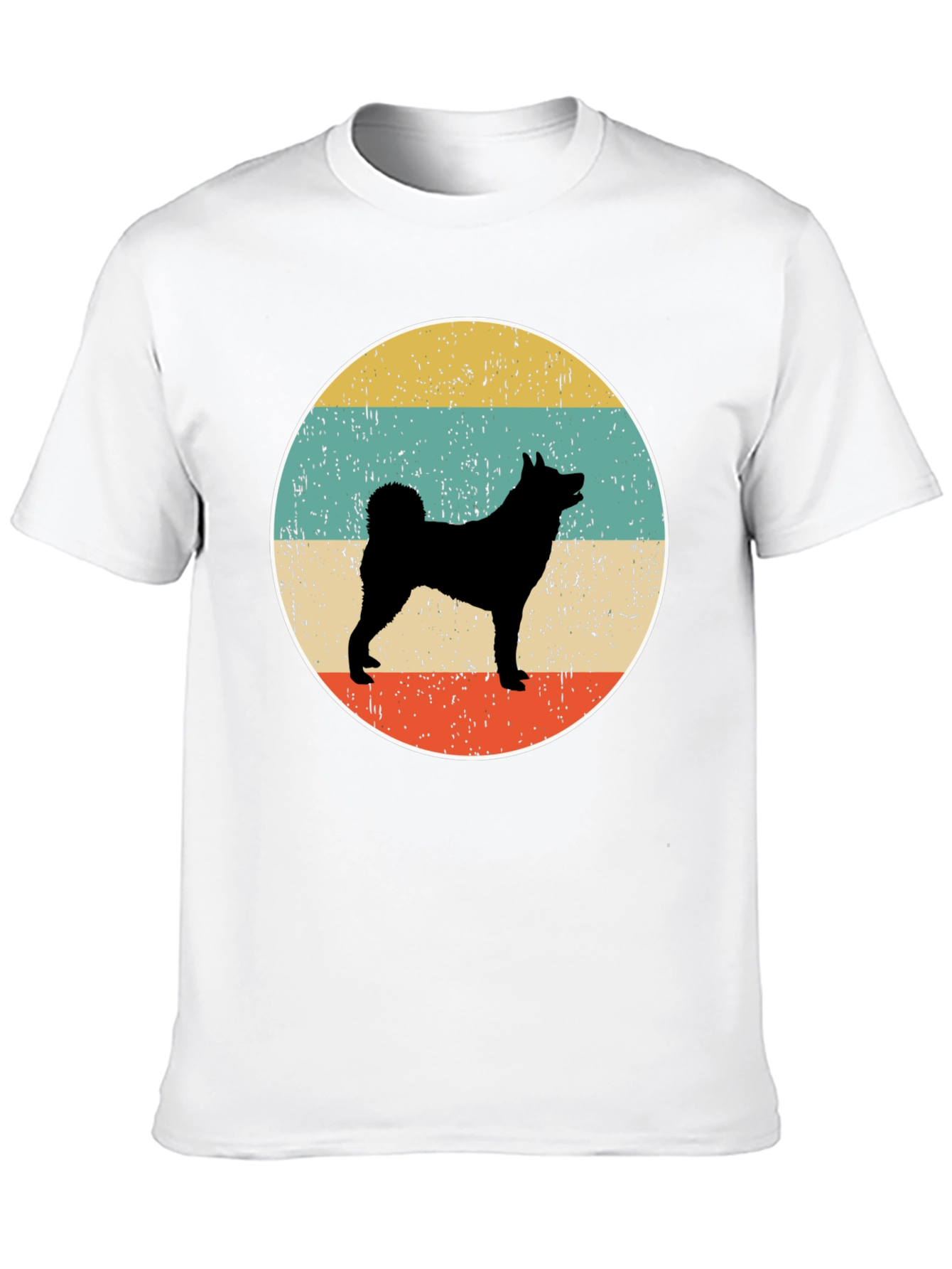 Retro Dog Silhouette T-Shirt