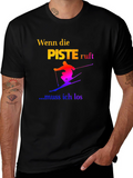 Skiing T-Shirt - Wenn die Piste Ruft