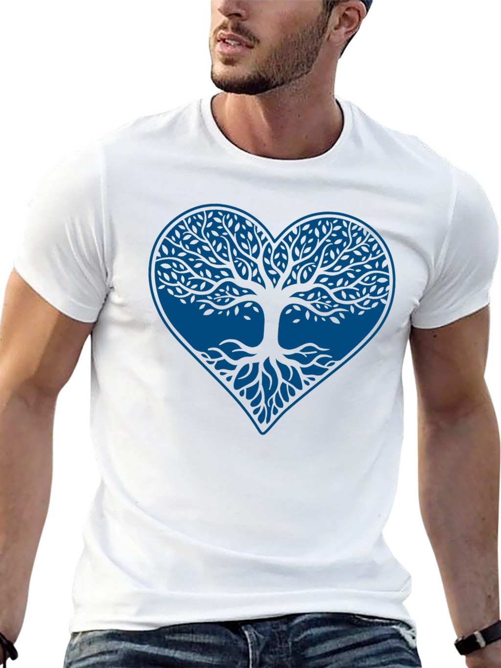 Tree of Life Heart T-Shirt - Stylish Graphic Tee