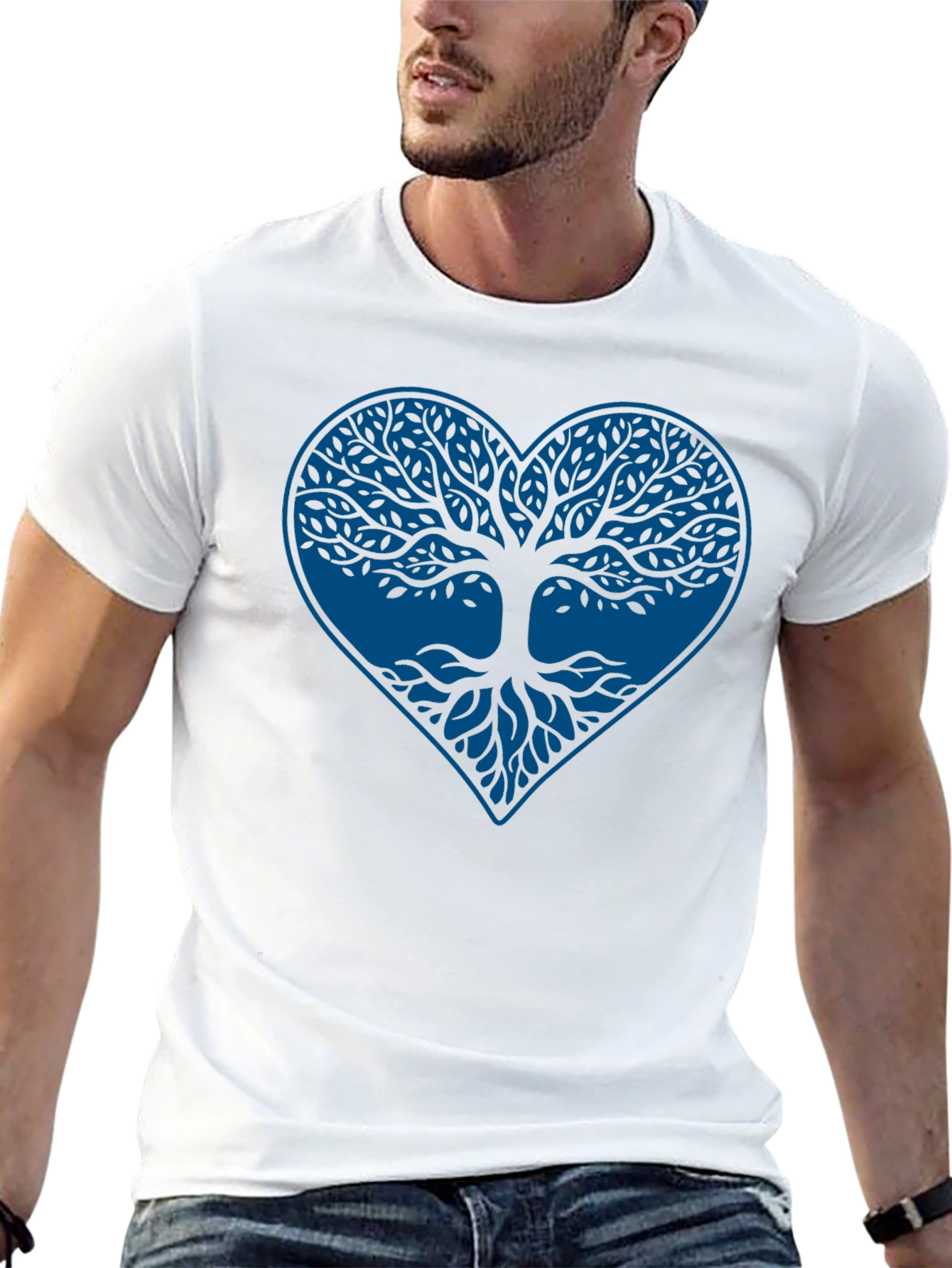 Tree of Life Heart T-Shirt - Stylish Graphic Tee