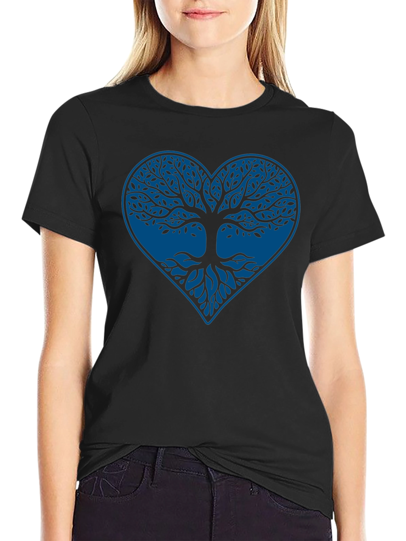 Tree of Life Heart T-Shirt - Stylish Graphic Tee