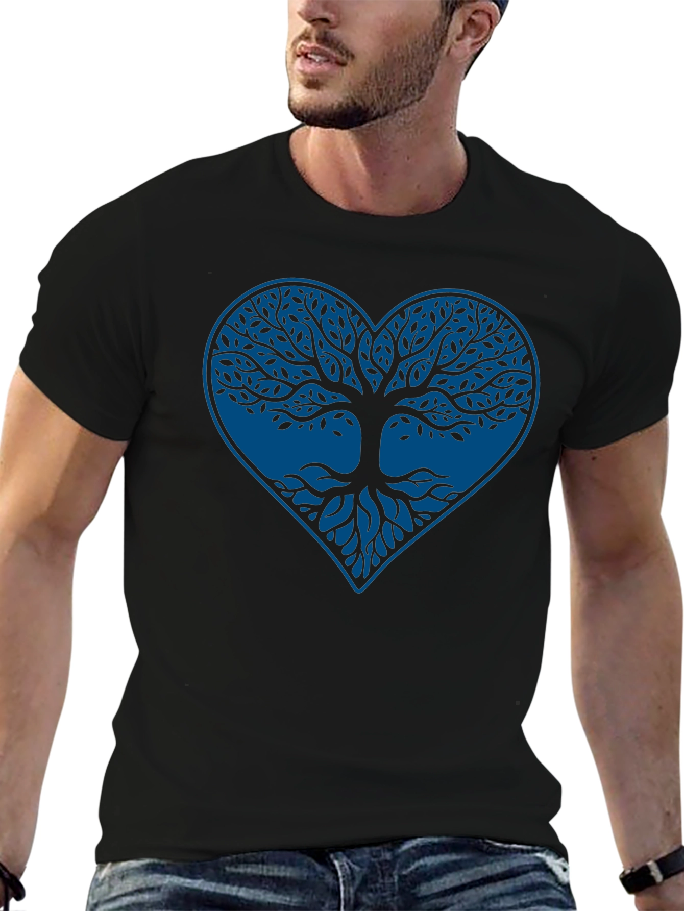 Tree of Life Heart T-Shirt - Stylish Graphic Tee