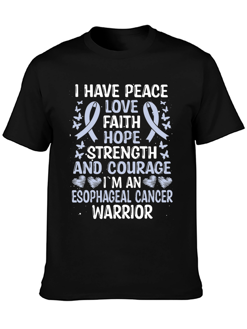 Esophageal Cancer Warrior T-Shirt