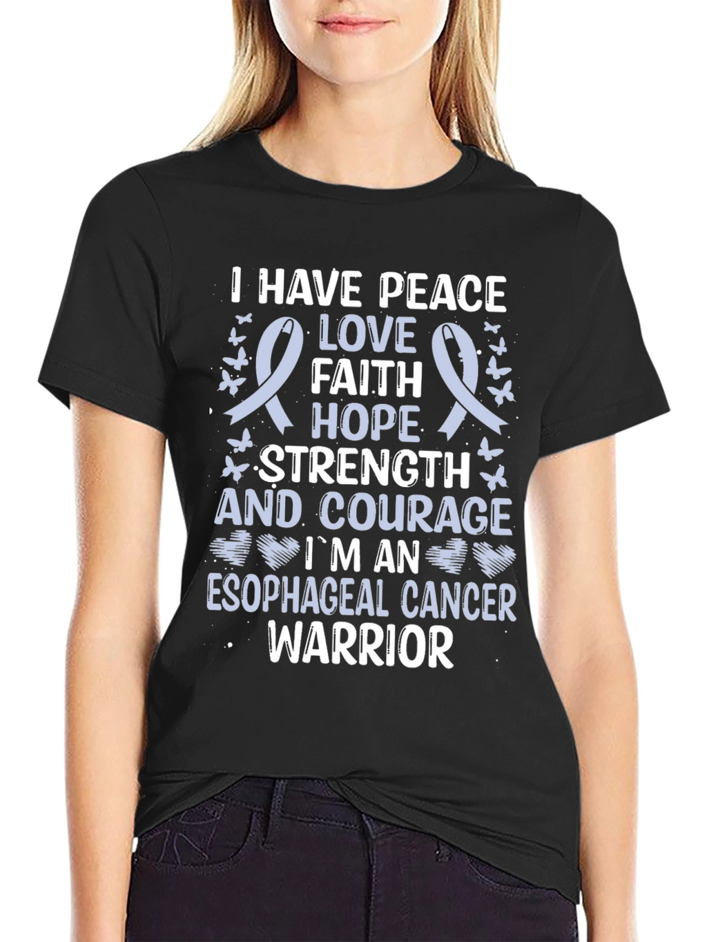 Esophageal Cancer Warrior T-Shirt