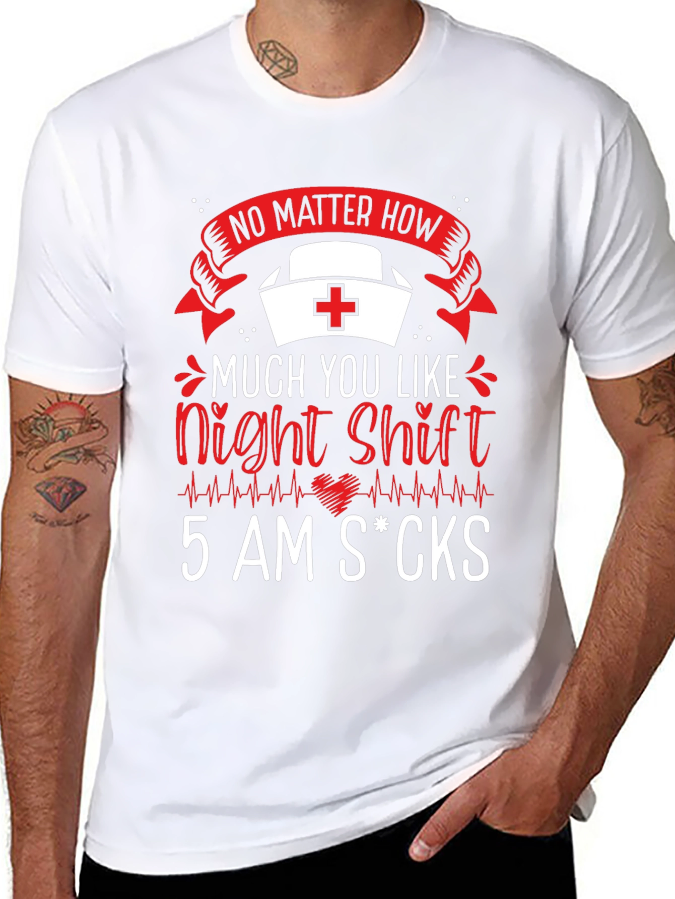 Night Shift Nurse Funny T-Shirt