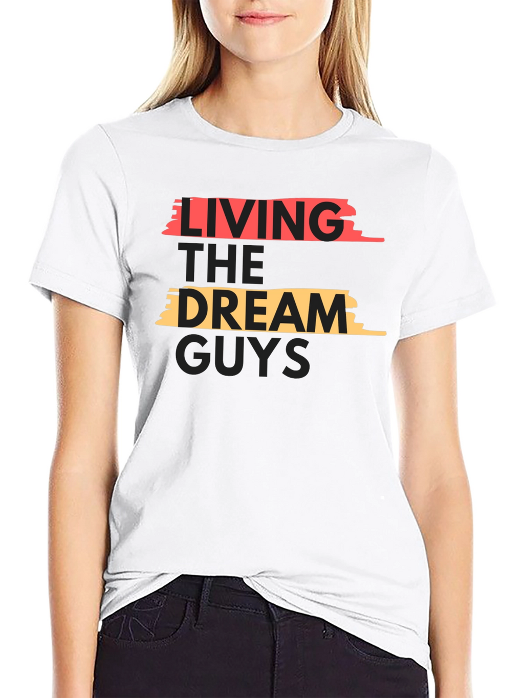 Living the Dream Graphic Tee - Casual Comfort
