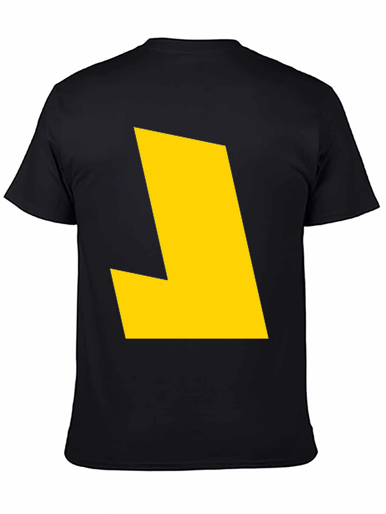 Bold Yellow Graphic Tee - Modern Statement Shirt