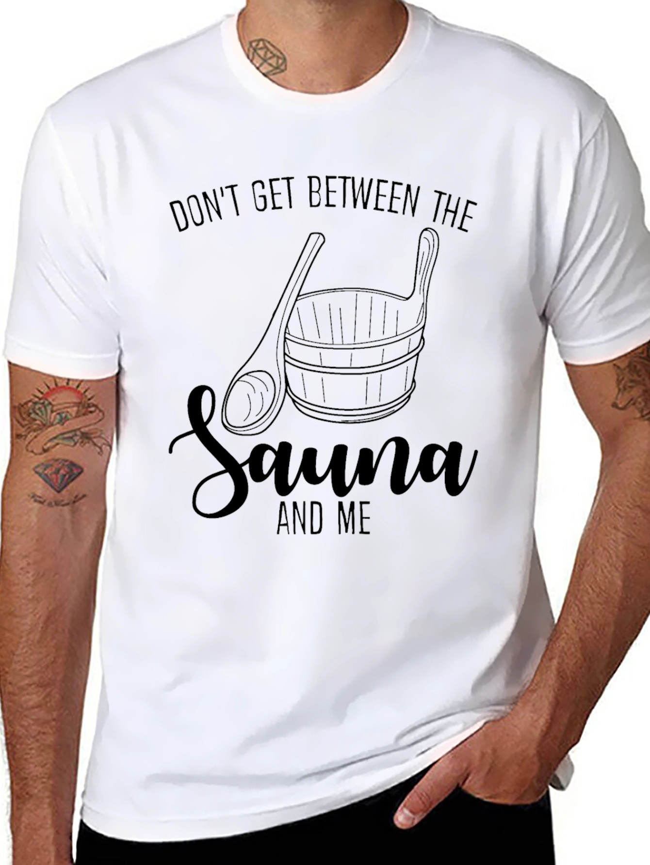 Sauna Lovers T-Shirt - Dont Get Between