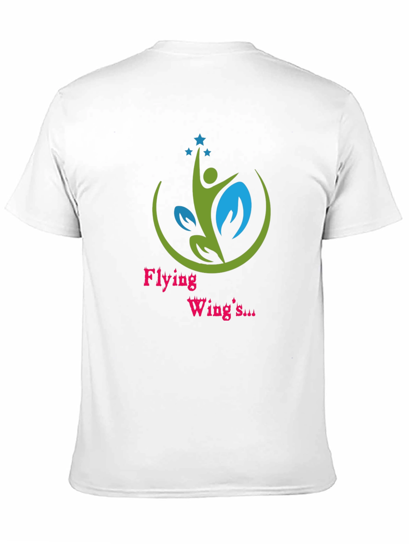 Flying Wings Black Graphic Tee
