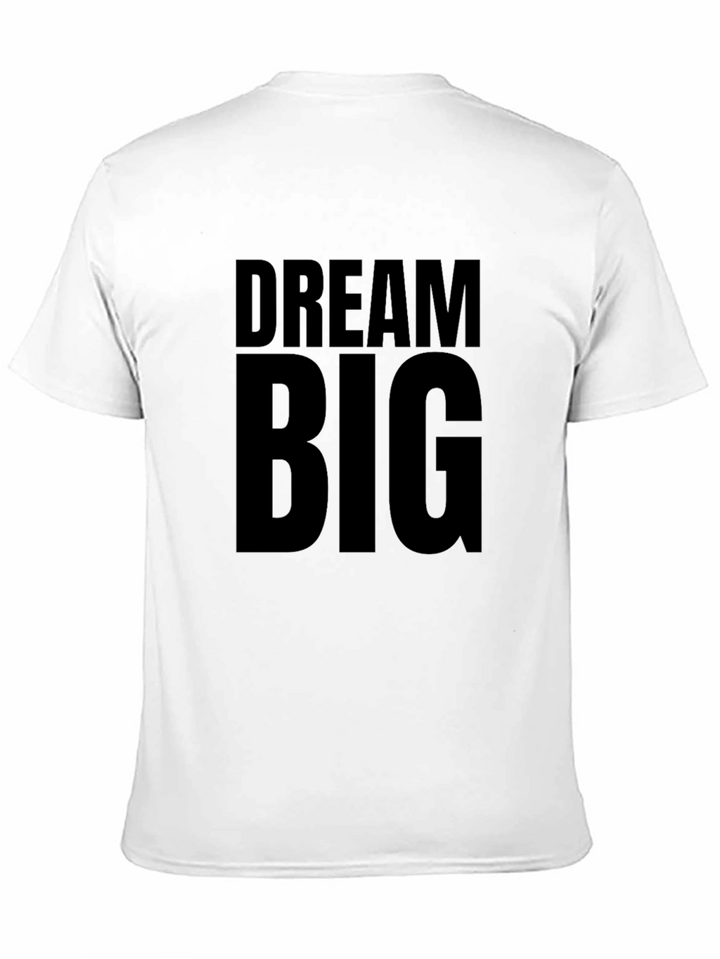 Dream Big Black Graphic T-Shirt