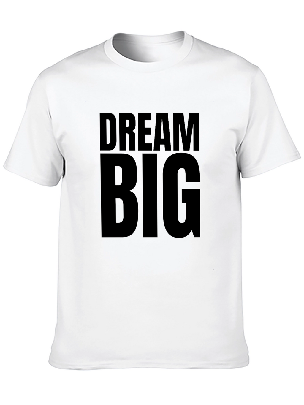 Dream Big Black Graphic T-Shirt