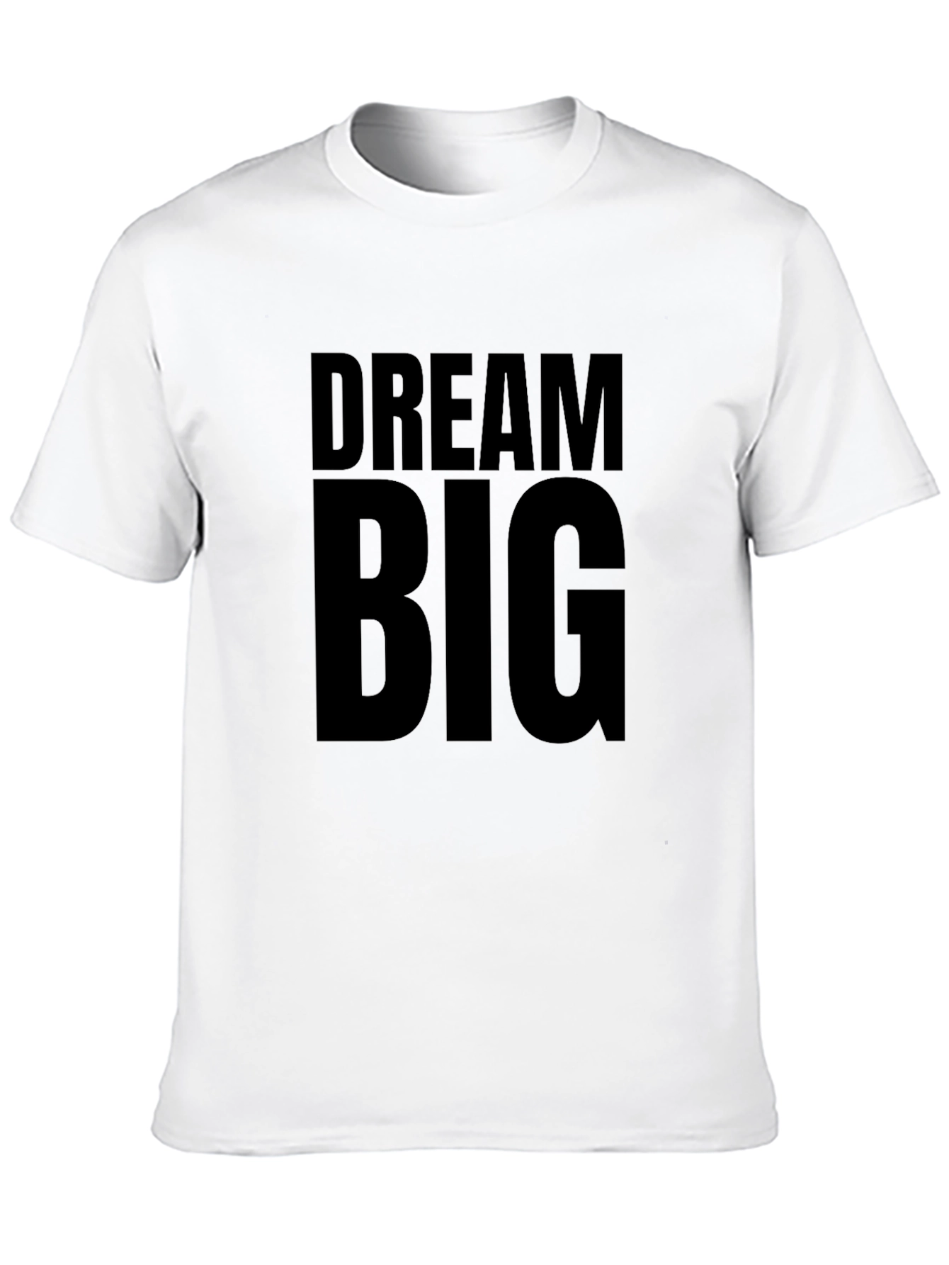Dream Big Black Graphic T-Shirt