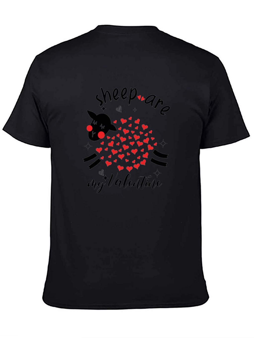 Sheep Are My Valentine Graphic Tee