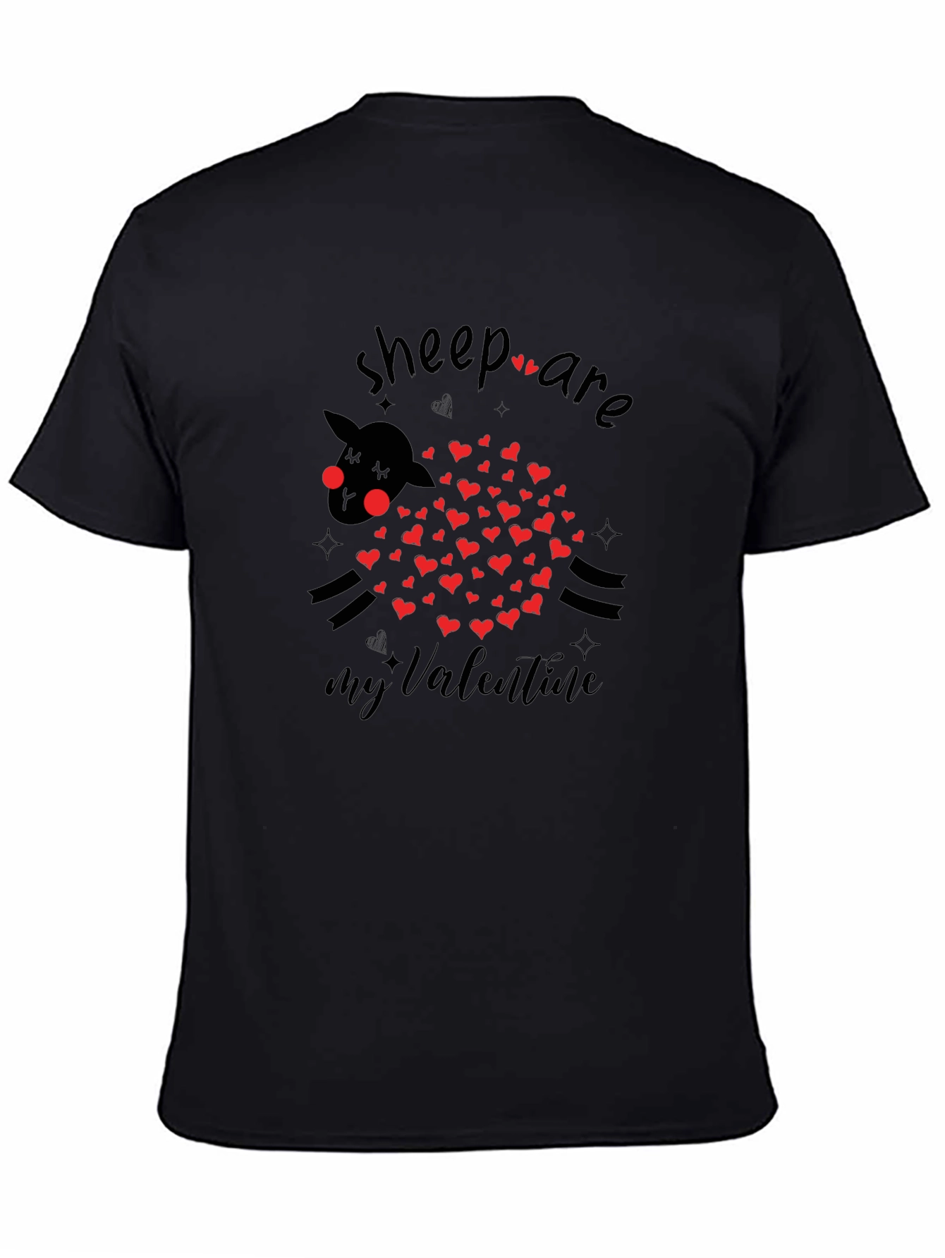 Sheep Are My Valentine Graphic Tee