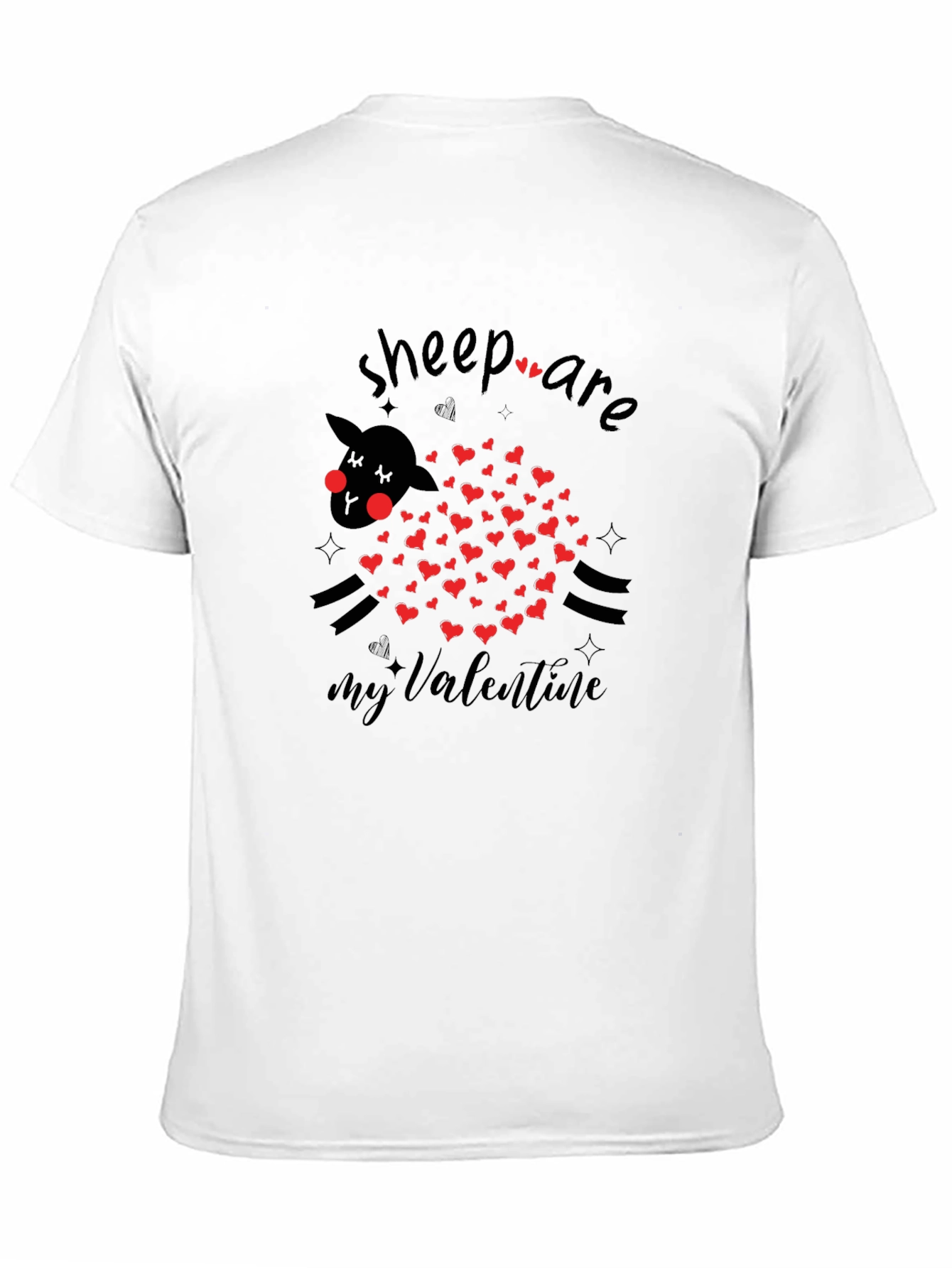 Sheep Are My Valentine Graphic Tee