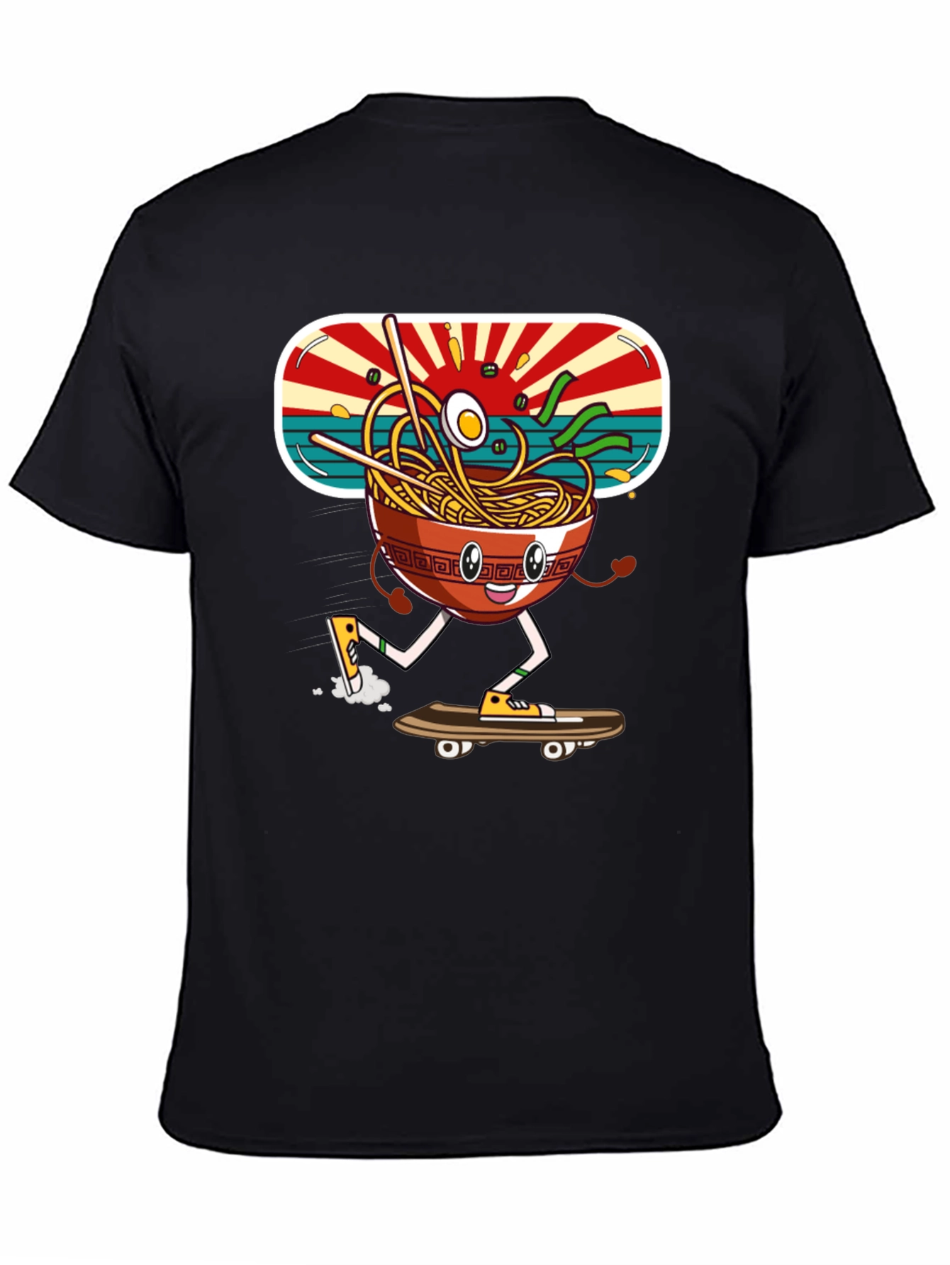 Ramen Skater Graphic Tee - Cool & Comfy Casual Wear