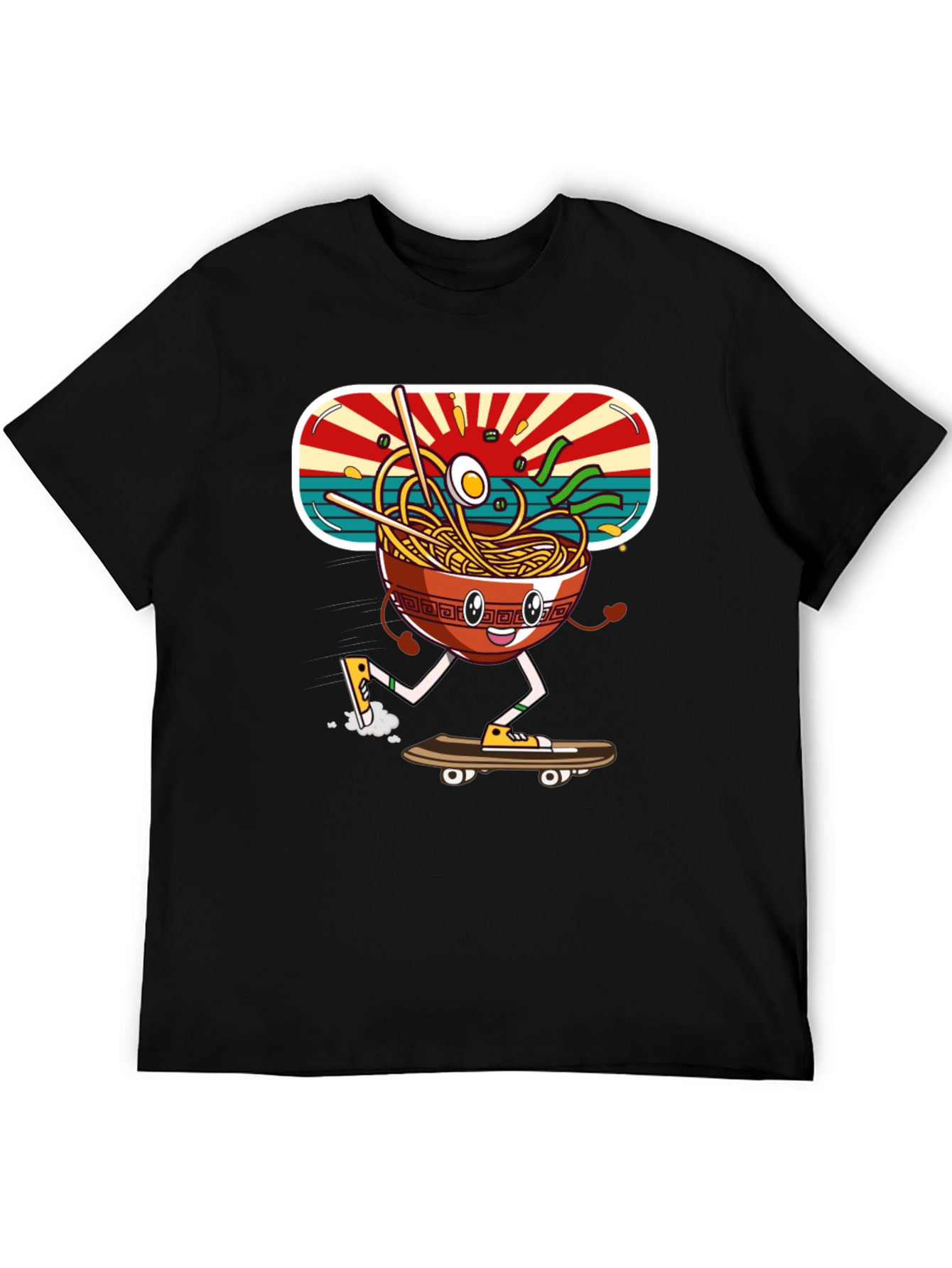 Ramen Skater Graphic Tee - Cool & Comfy Casual Wear