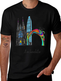 Architectural Art T-Shirt - Modern Design