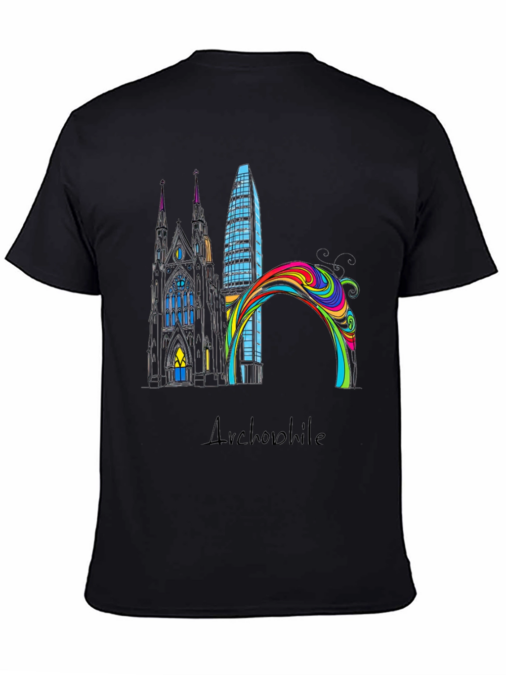 Architectural Art T-Shirt - Modern Design