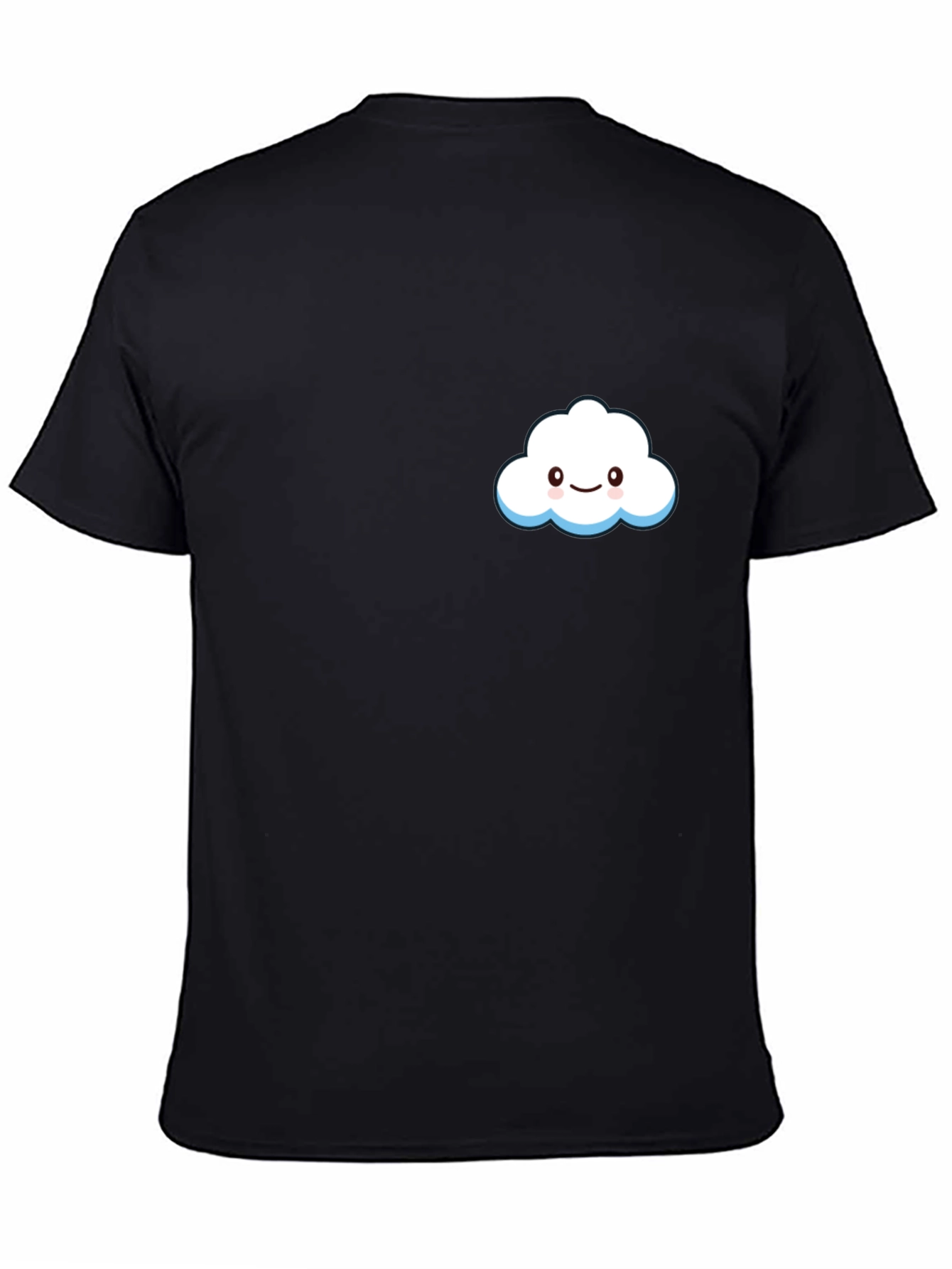 Cute Cloud Graphic Tee - Soft Cotton Comfort