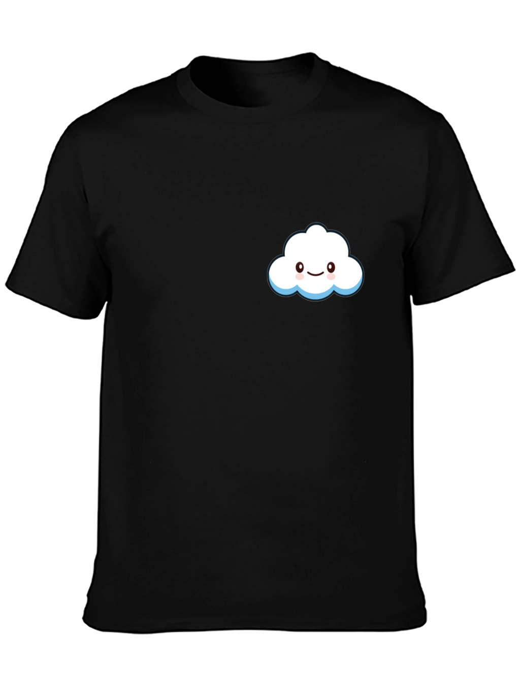 Cute Cloud Graphic Tee - Soft Cotton Comfort