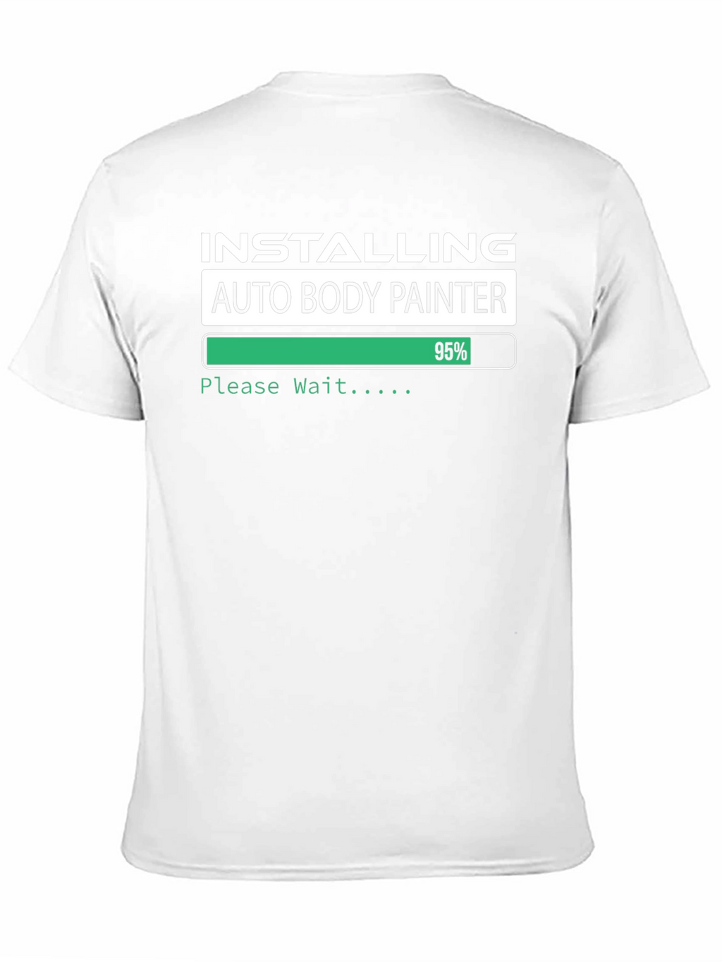 Installing Auto Body Painter T-Shirt